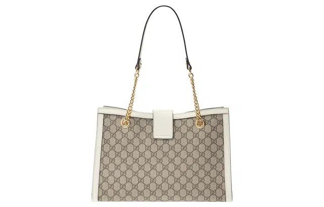GUCCI Padlock Logo Tote