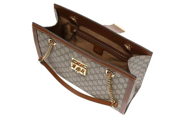 GUCCI Padlock Logo Tote