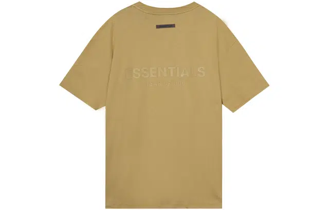 Fear of God Essentials FW21 Ss Tee Amber T