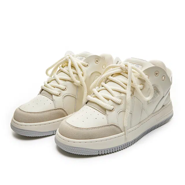 阿比让 超纤皮 厚底百搭舒适 低帮 板鞋 男女同款