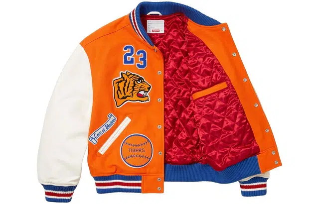 Supreme Tiger Varsity Jacket