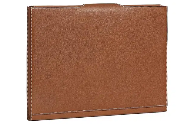 HERMES Nouveau Porte- Documents Barenia FaubourgBarenia