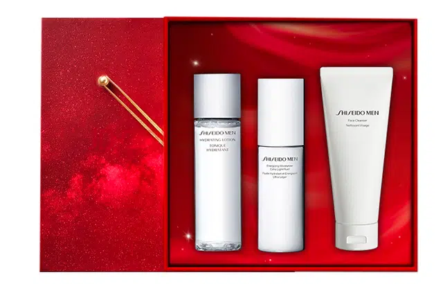 资生堂 男士水乳洁面三件套装 补水保湿