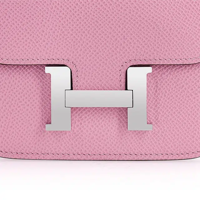 HERMES Constance Slim Epsom X9 Mauve Sylvestre