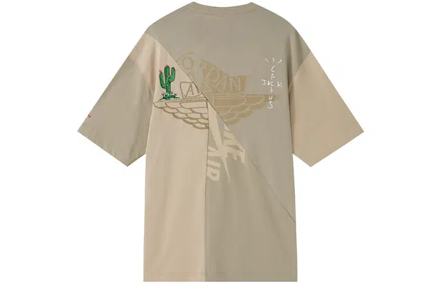 Jordan Air Jordan 6 Travis Scott T-Shirt Khaki