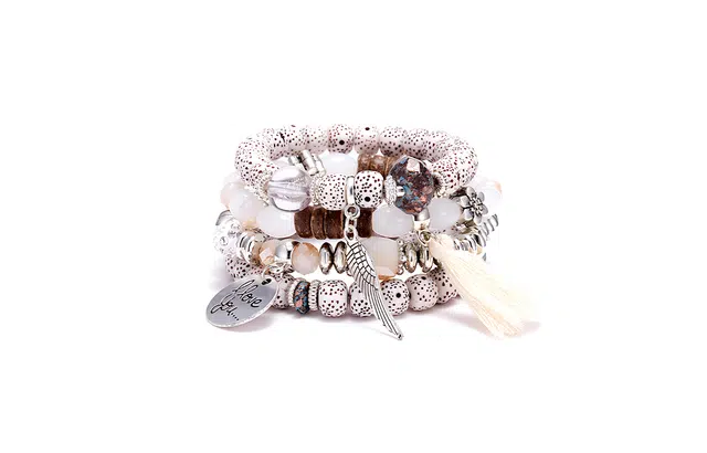 饰伴 异域风情串珠  多层叠戴波西米亚民族风个性手饰 手串 女款