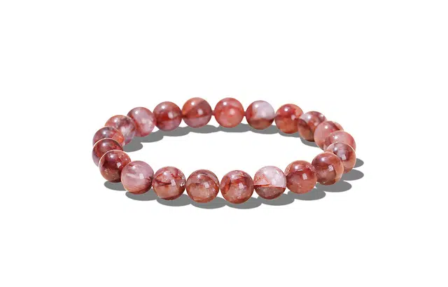 饰伴 晕染胭脂 绕指柔 盘珠 胶花水晶 手串 女款