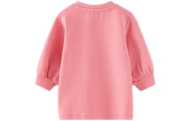 童泰 童装 休闲套头长袖卫衣 女童 深粉色