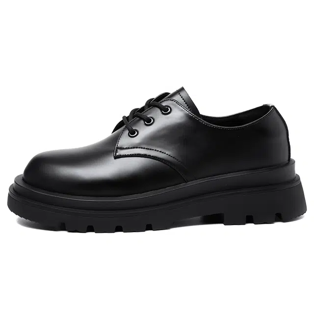YEDANI Thick Sole Casual Shoes Black