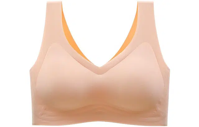 浪莎 面料完美贴合皮肤无痕无感小胸聚拢防下垂收副乳采用仿乳胶可拆卸罩杯加宽设计有效包裹赘肉文胸 女款
