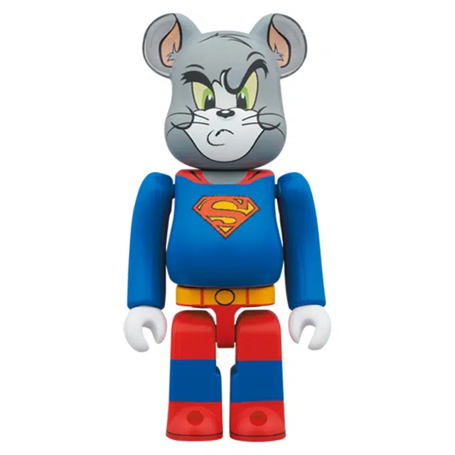 BERBRICK TOM and JERRY as SUPERMAN 100400