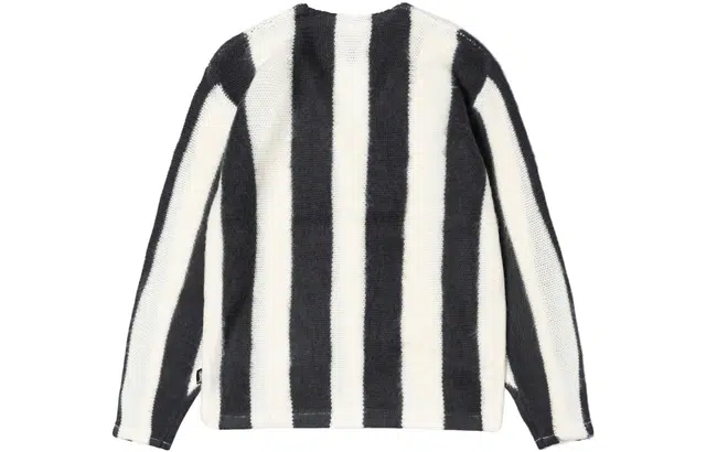 Stussy FW23 STRIPE BRUSHED CARDIGAN