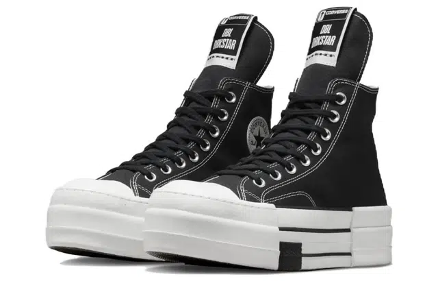 Rick Owens DRKSHDW x Converse DBL Drkstar Chuck 70