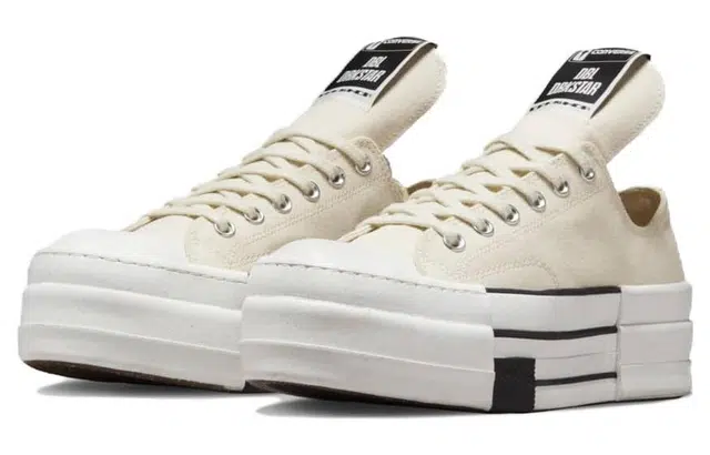 Rick Owens DRKSHDW x Converse DBL Drkstar Chuck 70