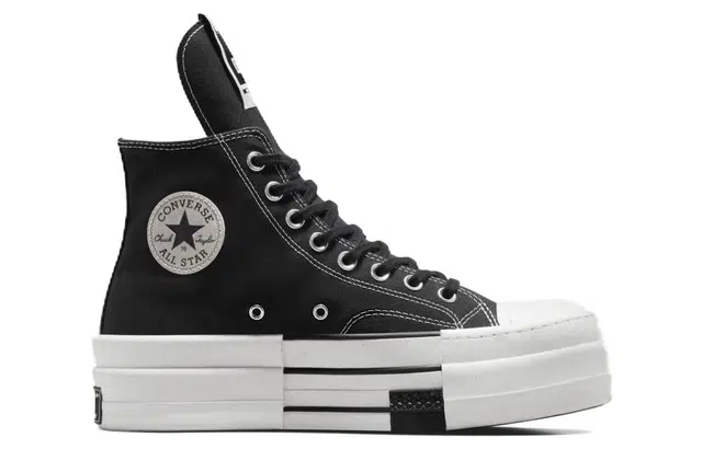 Rick Owens DRKSHDW x Converse DBL Drkstar Chuck 70