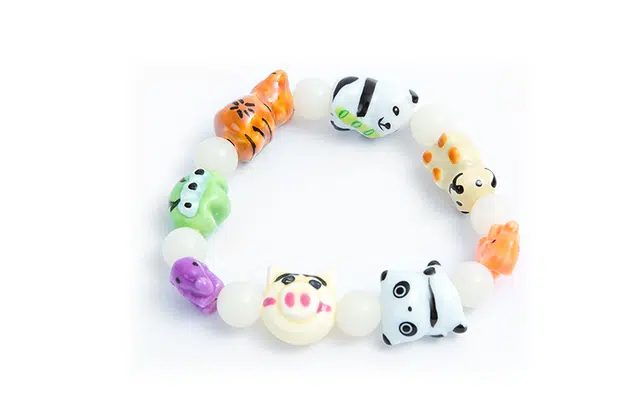鲤晶 可爱动物园系列 菩提根 菩提类手串 男女同款情侣款