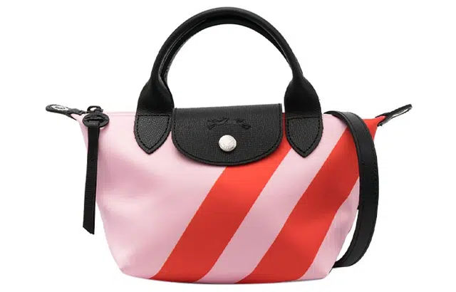 Longchamp Le Pliage Pink/Red