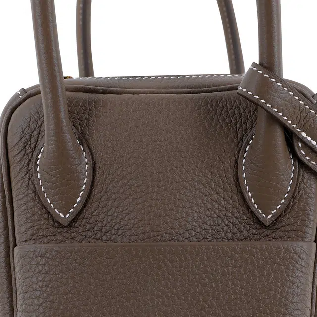 HERMES Lindy 26 Clemence 18 Etoupe