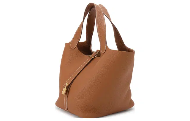 HERMES Picotin Lock Clemence 22 37 Gold