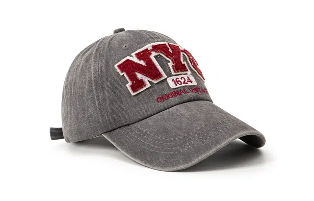 白卷 宽檐做旧 复古 棒球帽 男女同款情侣款