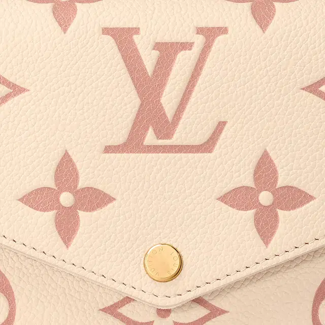 Louis Vuitton Pochette Félicie Cream Pink