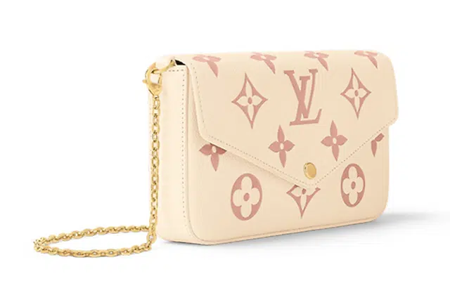 Louis Vuitton Pochette Félicie Cream Pink
