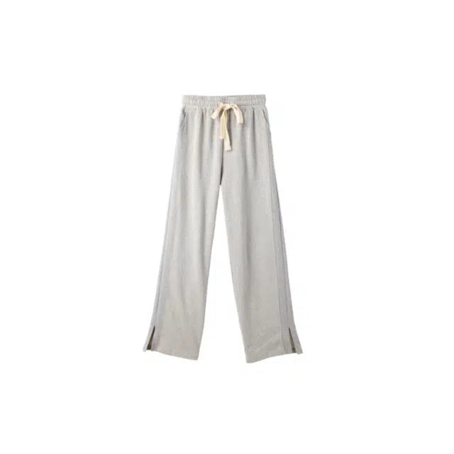 花栗鼠小姐 星期天卫裤高腰阔腿裤休闲裤 女款