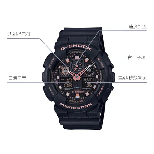 G-SHOCK YOUTH GA-100GBX-1A4PR