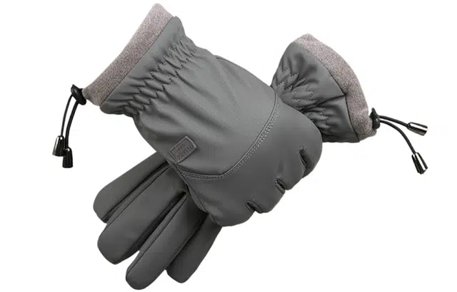 优幽兰 秋冬季加绒加厚潮流防风防寒骑车实用保暖钓鱼 百搭小众 耐用防冻通勤 开车设计感护手 绒线手套 男女同款情侣款