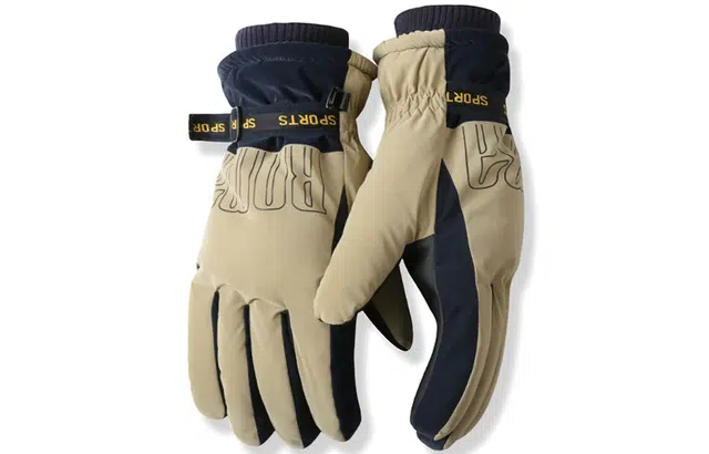 优幽兰 秋冬季潮流加绒加厚防冻防风防寒骑车出行小众保暖实用百搭时髦休闲旅游护手 滑雪 钓鱼手套 男女同款情侣款