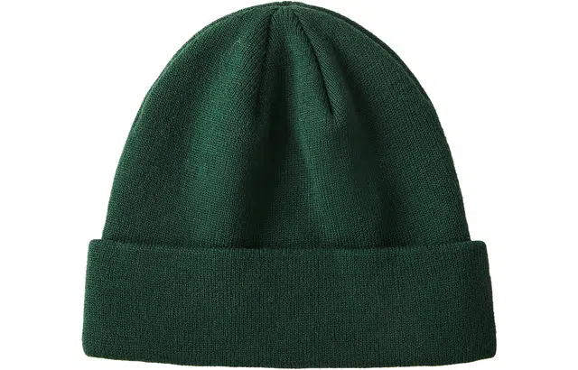 Champion Embroidered Script Logo Beanie Red