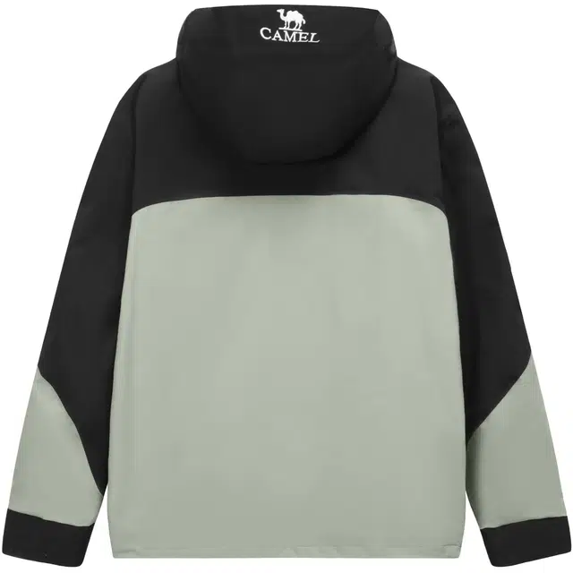 熊猫 户外登山撞色拼接三合一冲锋衣 男款