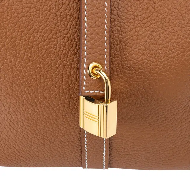 HERMES Picotin Lock Clemence 22 37 Gold