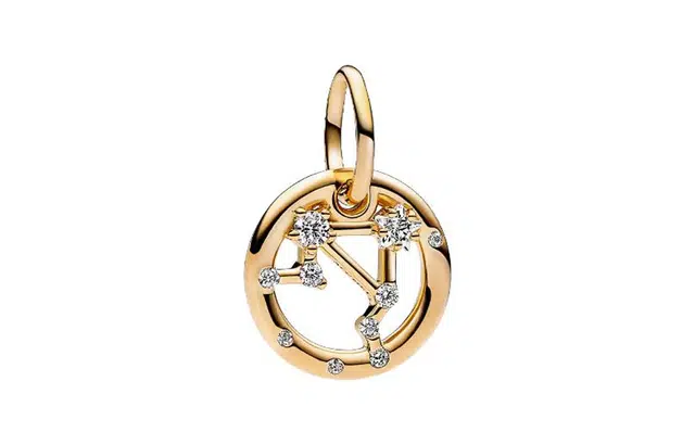 Pandora Zodiac Pendant Gold