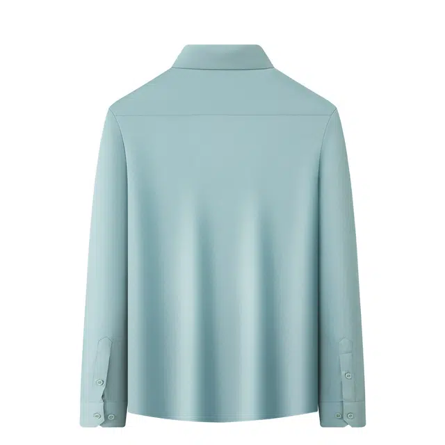 爱登堡 舒适柔和透气上衣长袖衬衫 男款