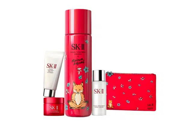 SK-II x MAISON KITSUN