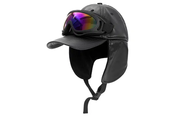 肯默 护耳保暖飞行员 滑雪 鸭舌帽 男女同款情侣款