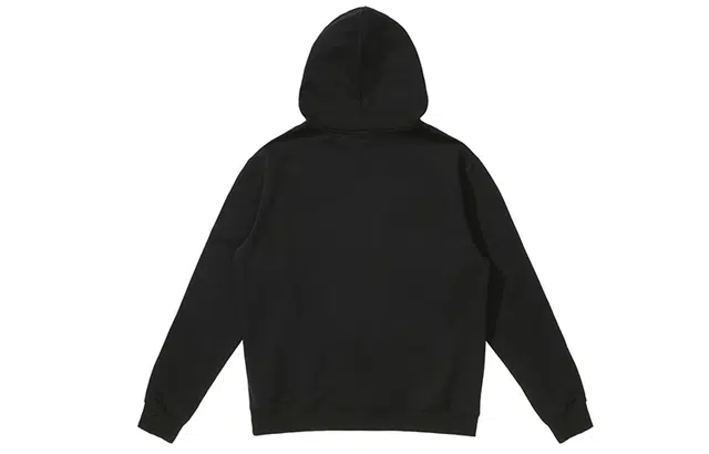摇滚计划 美式篮球布克印花水洗街头宽松连帽卫衣 男女同款