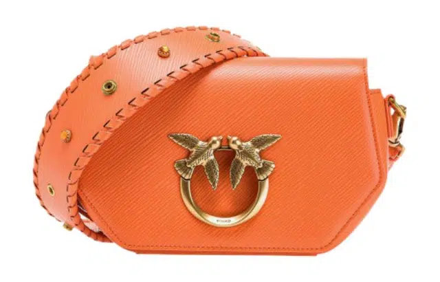 PINKO Swallow Bag Small Papaya
