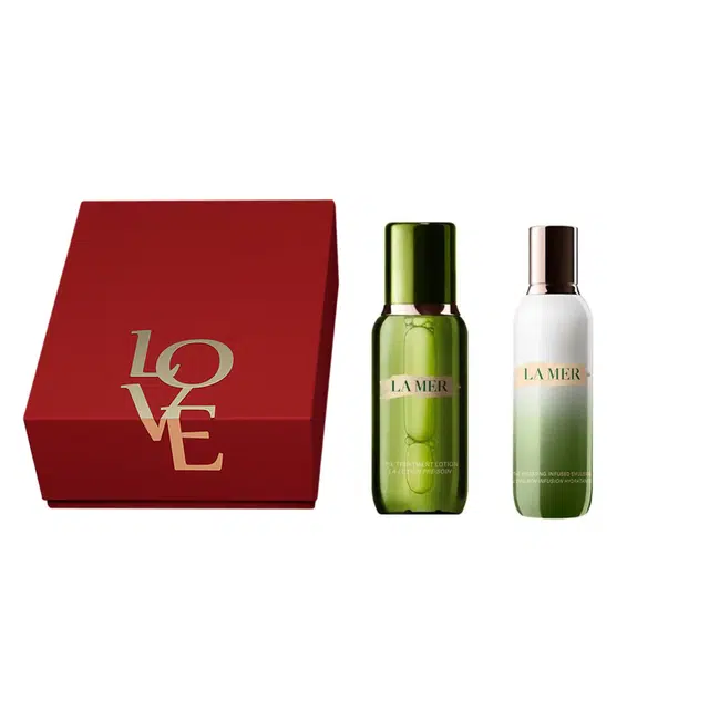 海蓝之谜 抗初老精华水+修护精萃水精粹乳护肤高端礼盒 补水保湿