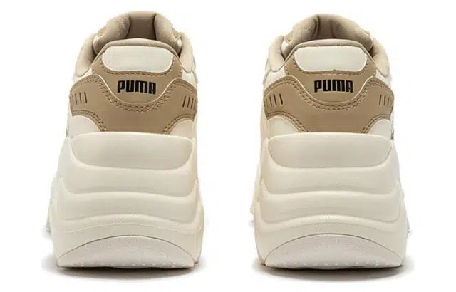 PUMA Pulsar Wedge White Brown