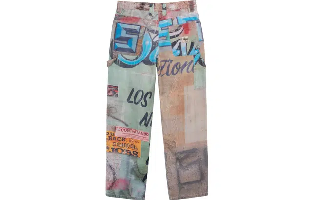 Stussy Work-Pant Alfonso Canvas Multi