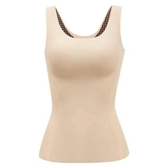 俏佳人 免穿文胸无痕收腹塑腰亲肤打底背心 女款