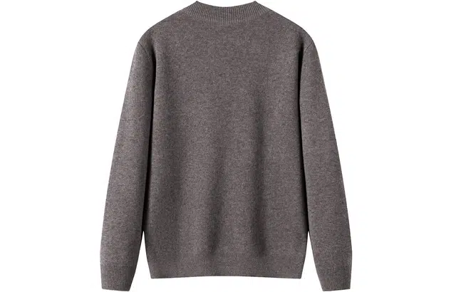 恒源祥 加厚半拉链领针织保暖毛衣 男款