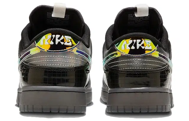 Nike Dunk Low "Hyperflat" Black and Multi-Color