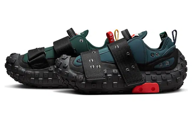 Sneakers In Nylon E Pelle 30mm