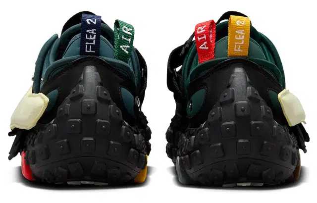 Sneakers In Nylon E Pelle 30mm