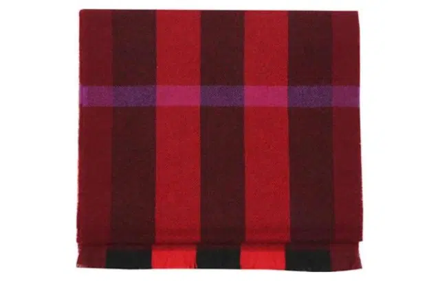 Burberry Knit Scarf Red