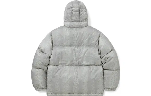 Thisisneverthat FW23 PERTEX DSN Hooded Down Jacket Grey