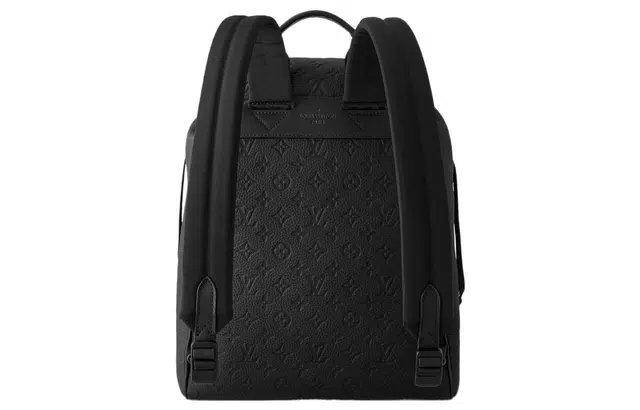 LOUIS VUITTON Montsouris Logo Taurillon